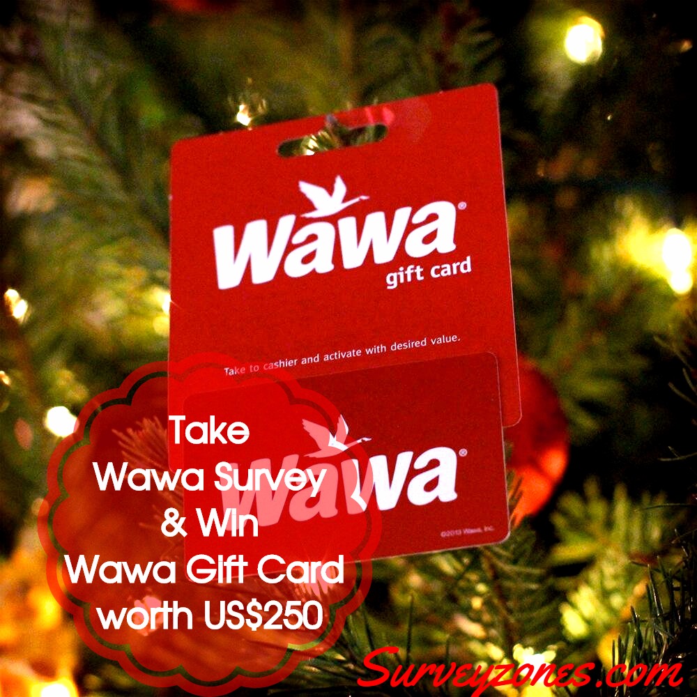 Wawa Gift Card Survey