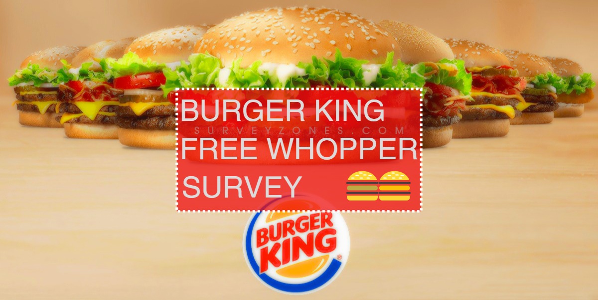 Burger King Free Whopper Survey
