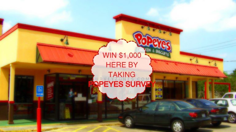 Tell Popeyes Survey