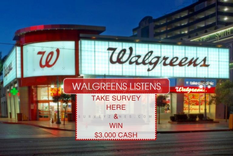 Walgreens Listens Survey