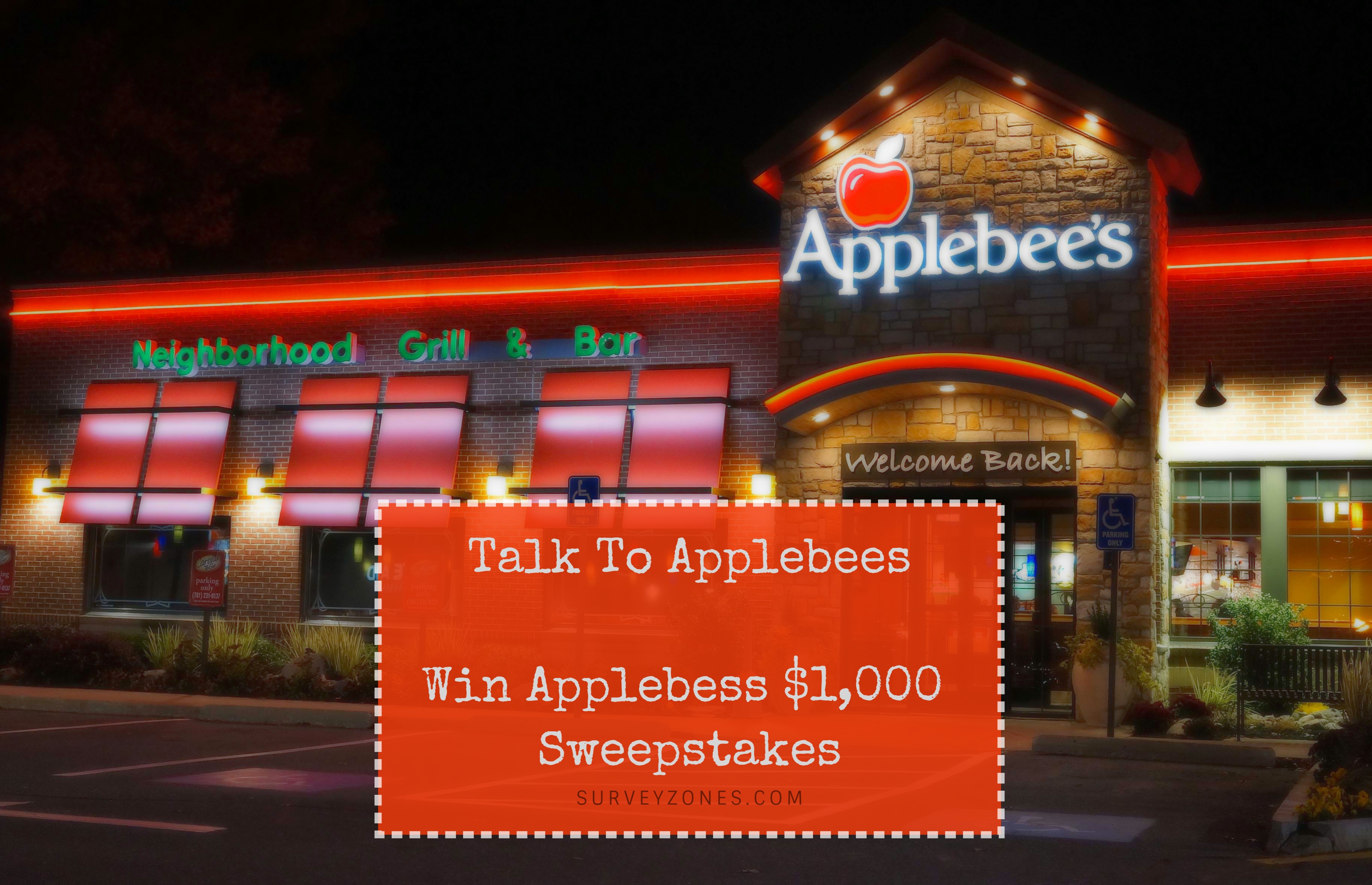 Talk To Applebees