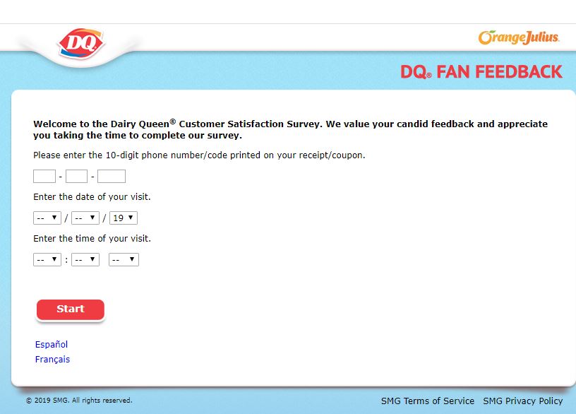 DQ Fan Feedback survey
