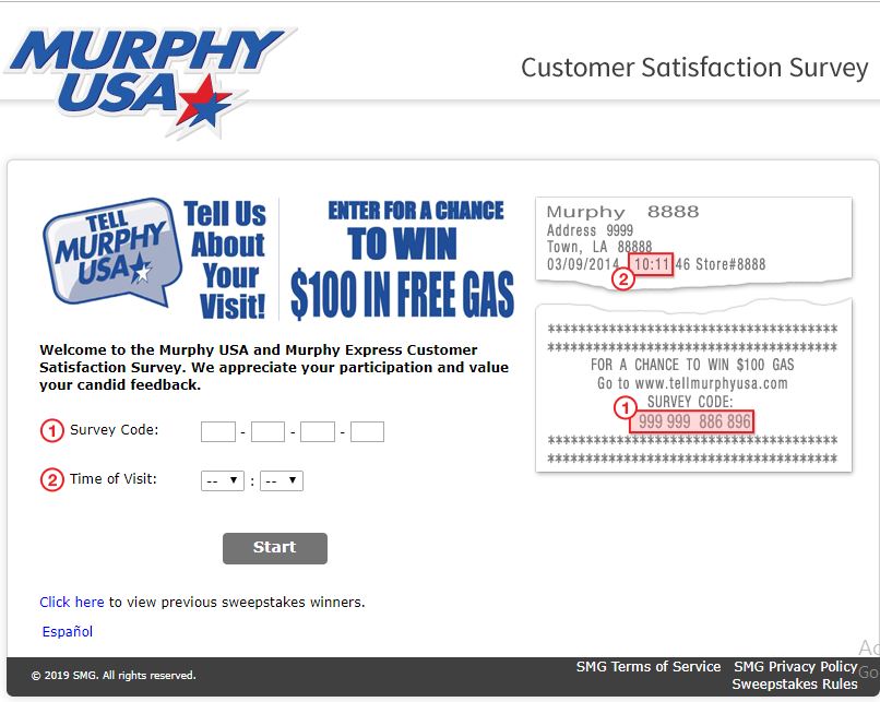 murphy usa survey